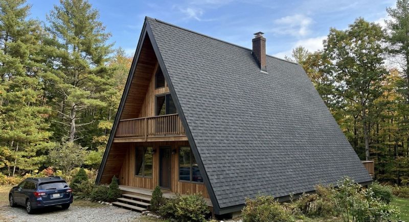 A Frame Roof Installation in Louisa, VA
