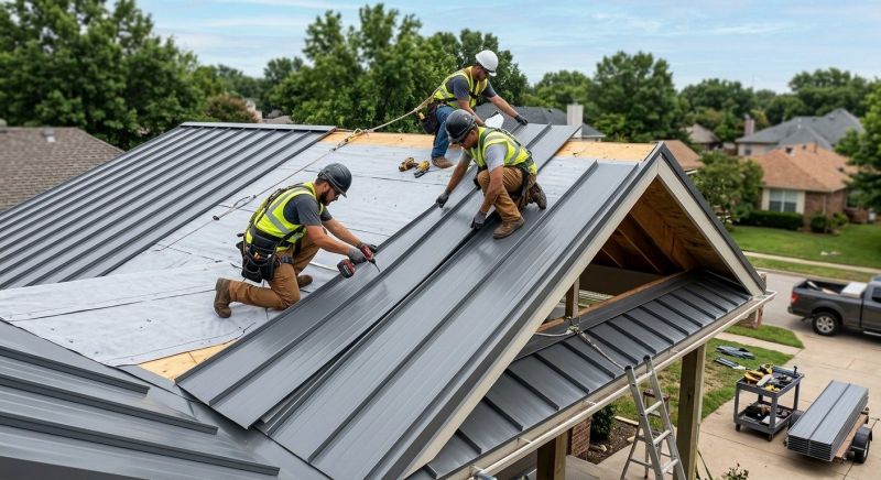 Aluminum Roof Installation in Barboursville, VA