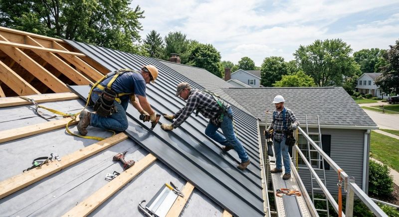 Aluminum Roof Installation in Bumpass, VA