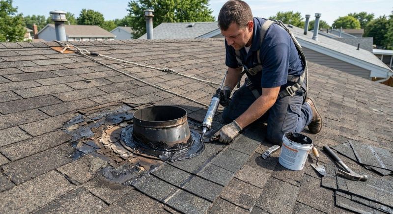 Asphalt Roof Leak Repair in Palmyra, VA