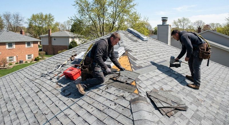 Asphalt Roof Repair in Kents Store, VA