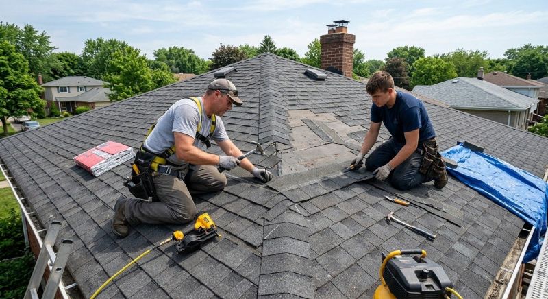 Asphalt Roof Repair in Mineral, VA