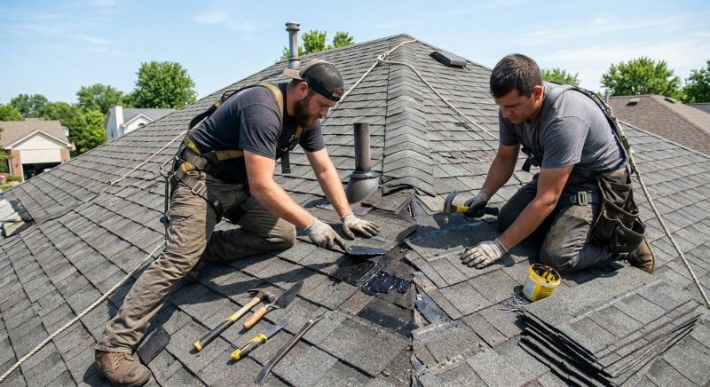 Asphalt Roof Repair in Spotsylvania, VA