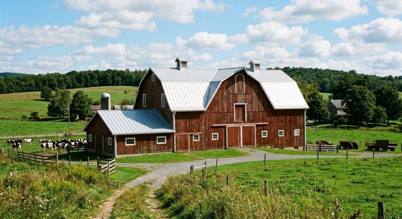 Barn Roof Replacement in Barboursville, VA