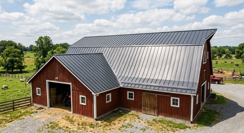 Barn Roof Replacement in Bumpass, VA
