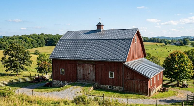 Barn Roof Replacement in Greene County, VA