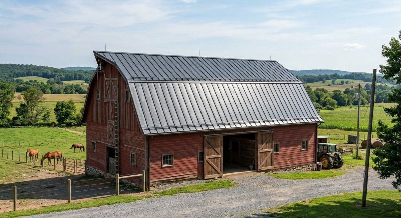 Barn Roof Replacement in Spotsylvania, VA