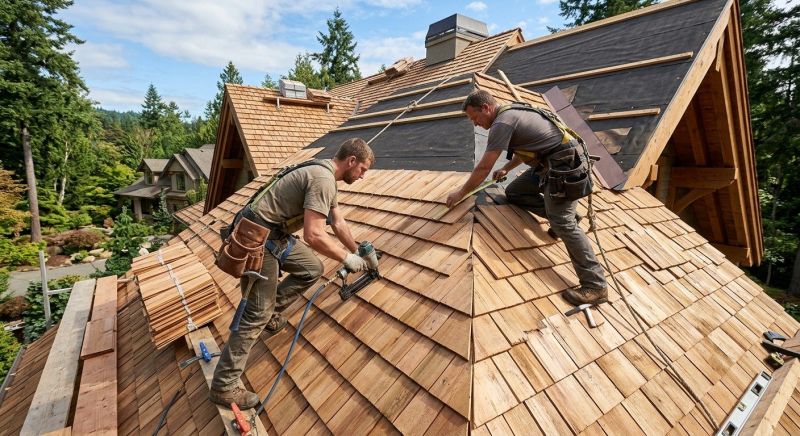 Cedar Roof Construction in Louisa, VA