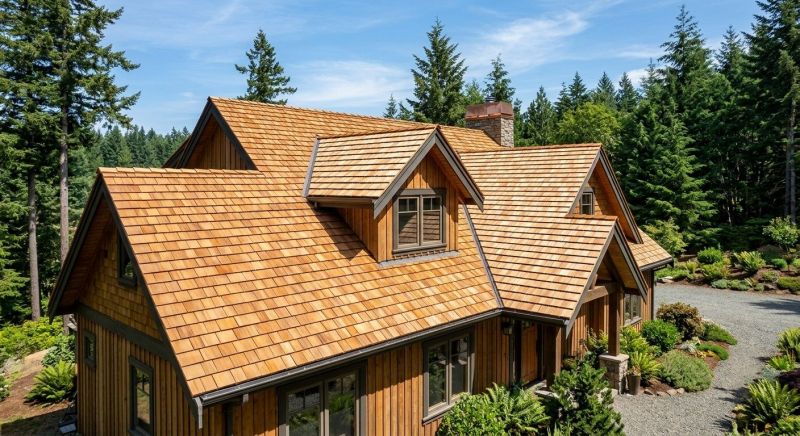 Cedar Roof Installation in Orange, VA