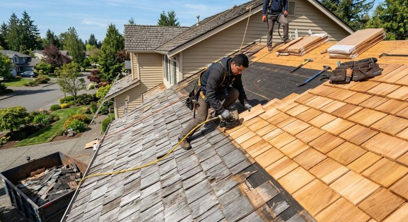 Cedar Roof Replacement in Bumpass, VA