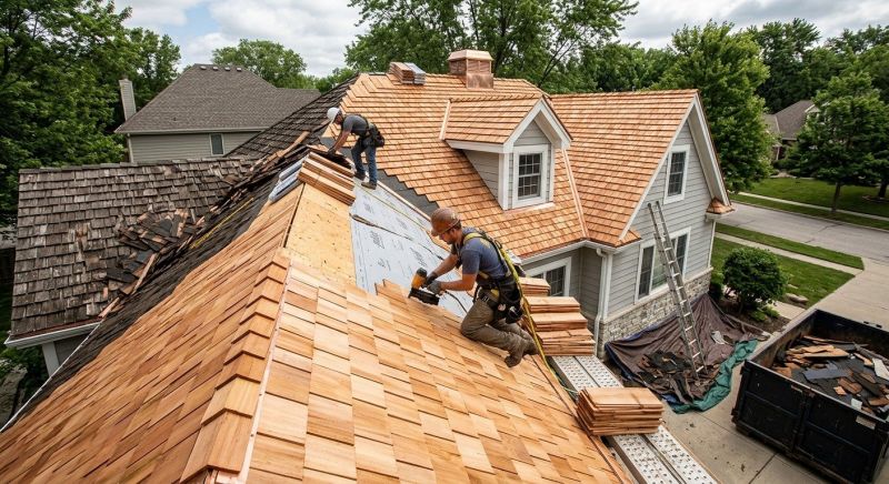 Cedar Roof Replacement in Orange County, VA