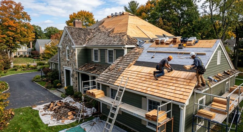 Cedar Roof Replacement in Spotsylvania, VA