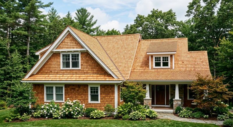 Cedar Shake Roof Construction in Bumpass, VA