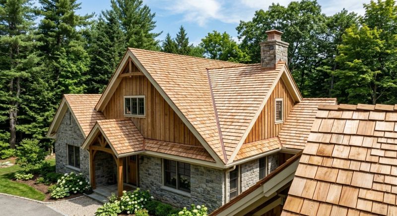 Cedar Shake Roof Construction in Louisa, VA