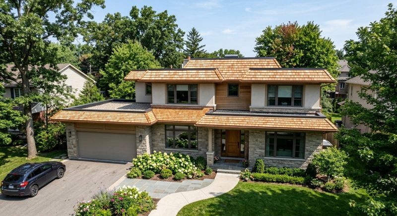 Cedar Shake Roof Construction in Orange County, VA