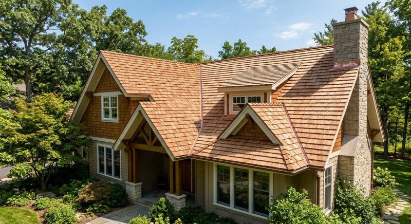 Cedar Shake Roof Construction in Orange, VA