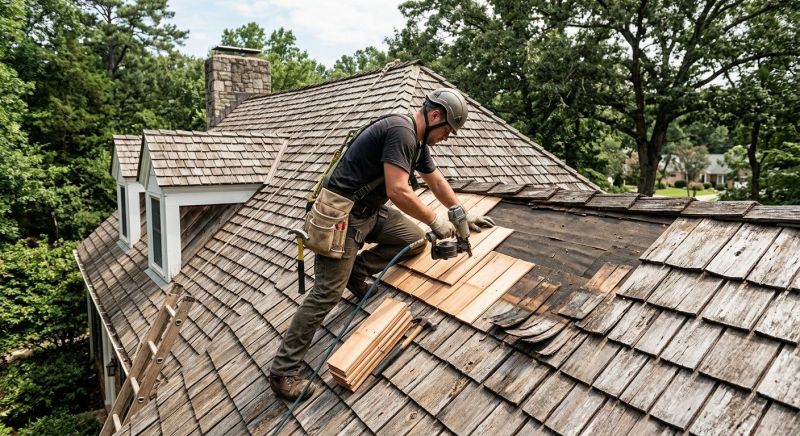 Cedar Shingles Repair in Barboursville, VA
