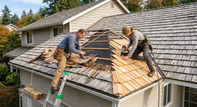 Cedar Shingles Repair in Fork Union, VA