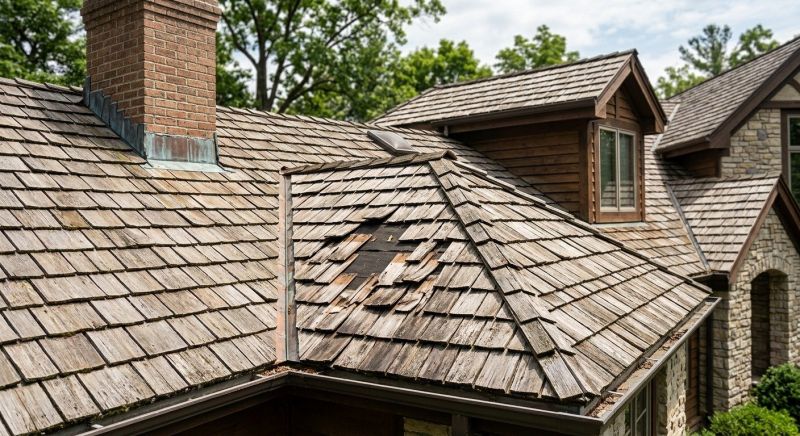 Cedar Shingles Repair in Spotsylvania, VA
