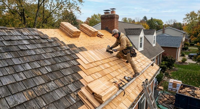 Cedar Shingles Replacement in Greene County, VA