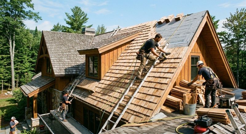 Cedar Shingles Replacement in Kents Store, VA