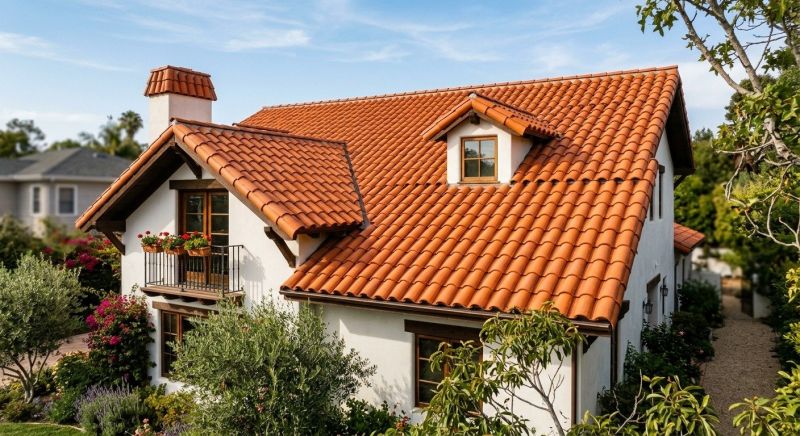Clay Roof Installation in Fork Union, VA