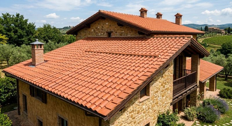 Clay Roof Installation in Orange County, VA