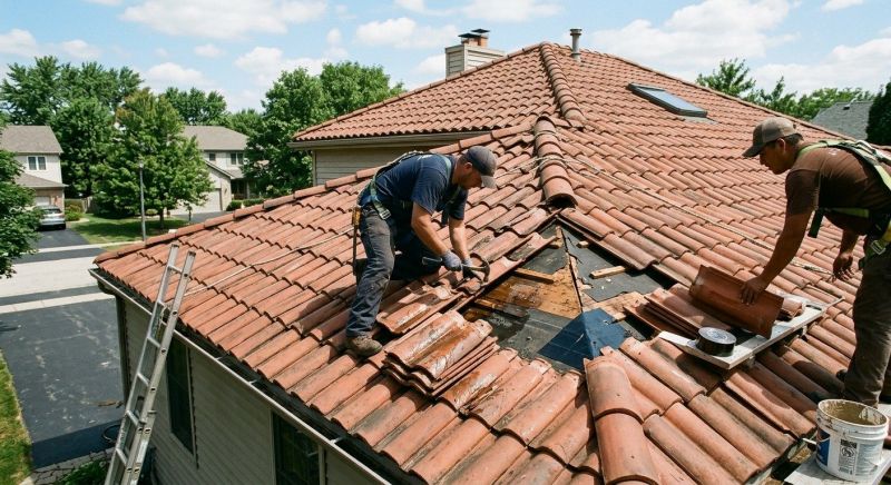 Clay Roof Leak Repair in Louisa, VA