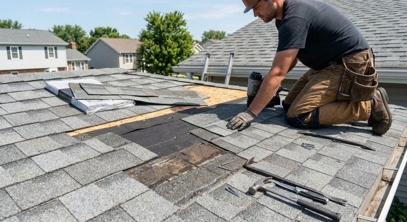 Composite Roof Repair in Louisa, VA