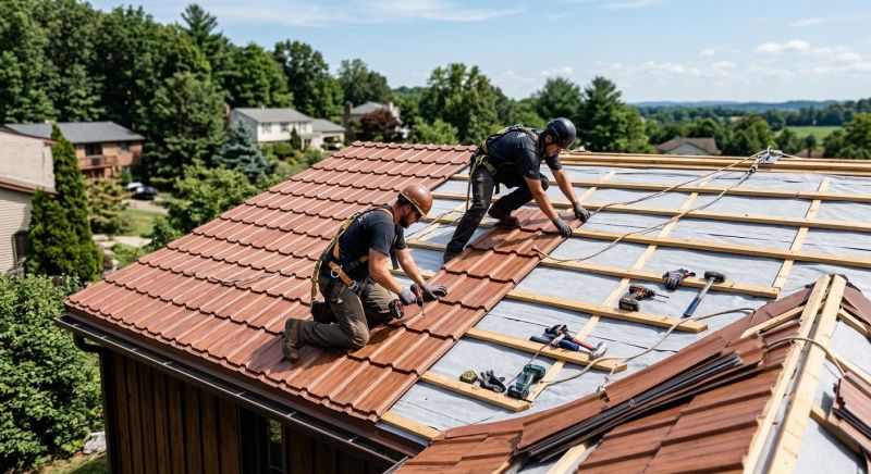 Copper Roof Installation in Louisa, VA
