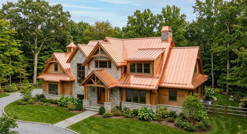 Copper Roof Repair in Louisa, VA
