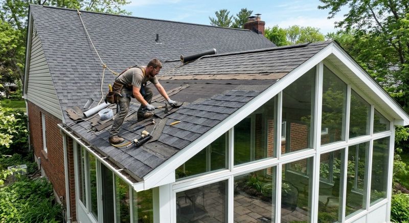 Damaged Roof Replacement in Fork Union, VA