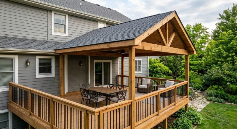 Deck Roof Construction in Louisa, VA