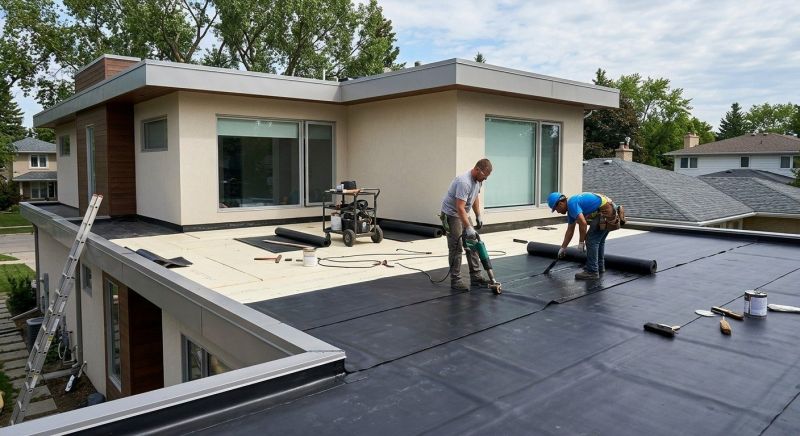 Flat Roof Installation in Kents Store, VA