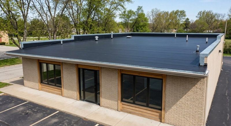 Flat Roof Installation in Louisa, VA
