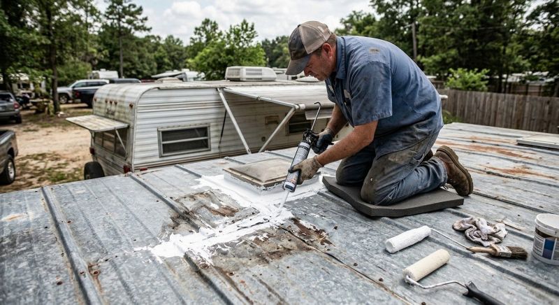 Flat Roof Leak Repair in Louisa, VA
