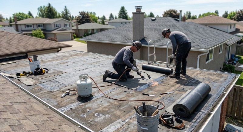 Flat Roof Repair in Barboursville, VA