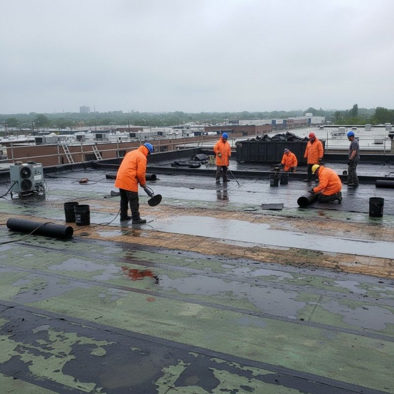 Flat Roof Repair in Mineral, VA