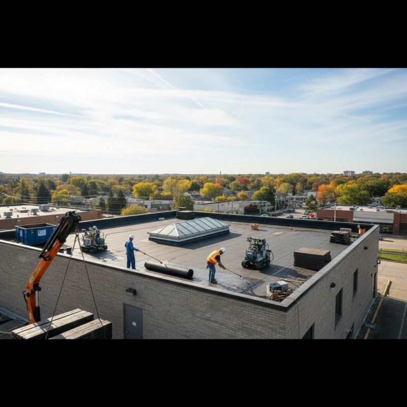Flat Roof Replacement in Fork Union, VA