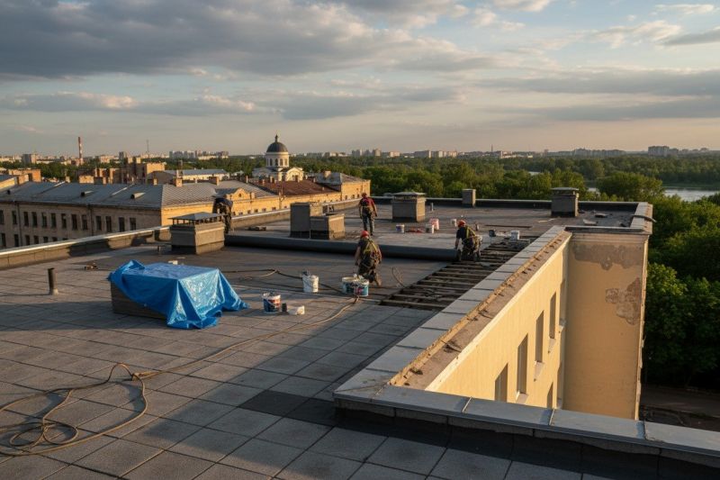 Flat Roof Replacement in Locust Grove, VA