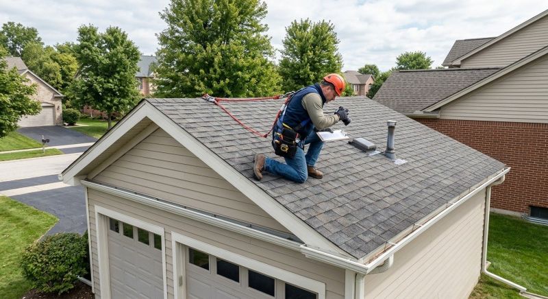 Garage Roof Inspection in Louisa, VA