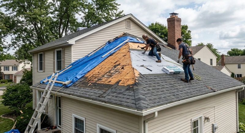 Hail Damage Roof Repair in Spotsylvania, VA