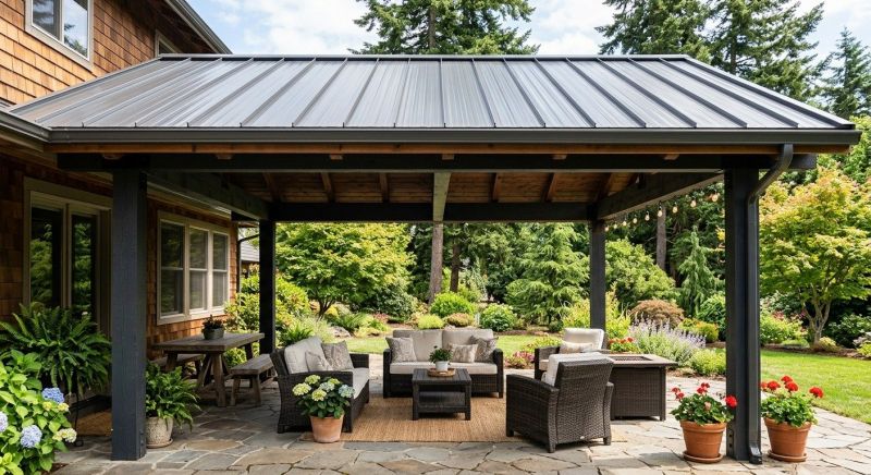 Metal Patio Roof Repair in Louisa, VA