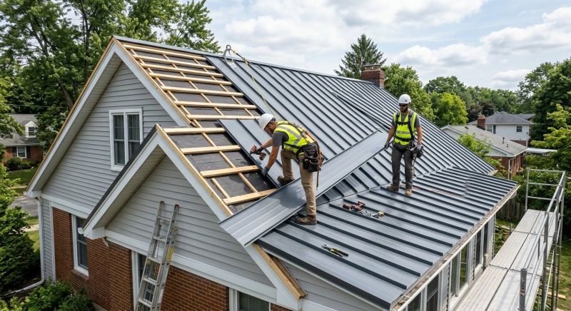 Metal Roof Installation in Barboursville, VA