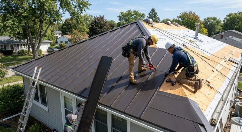 Metal Roof Installation in Fork Union, VA