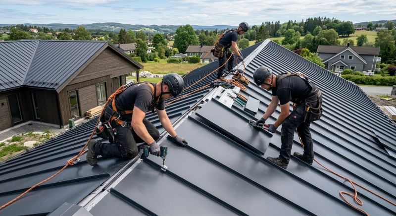 Metal Roof Installation in Mineral, VA