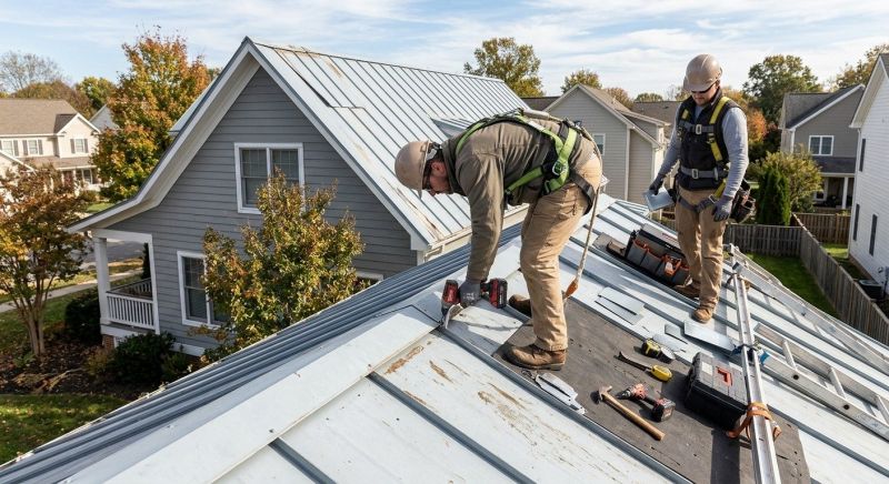 Metal Roof Repair in Ruckersville, VA