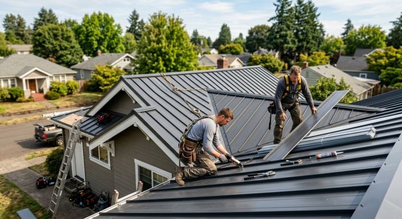 Metal Roof Repair in Ruckersville, VA