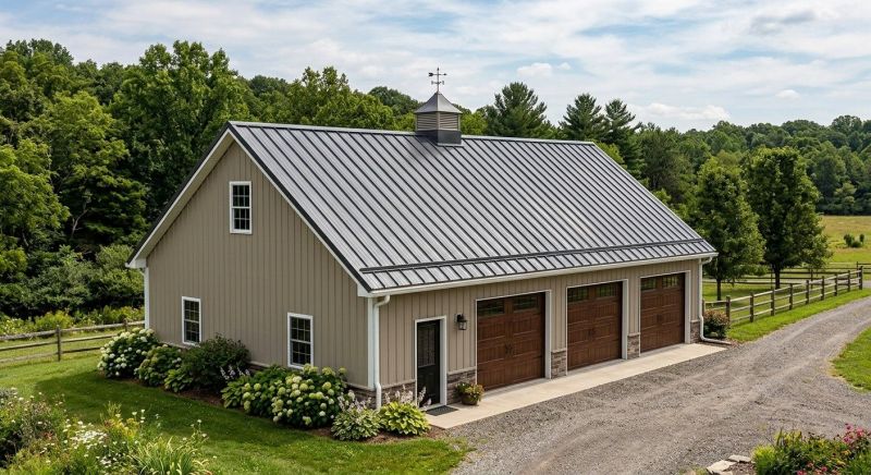 Pole Barn Roof Repair in Spotsylvania, VA