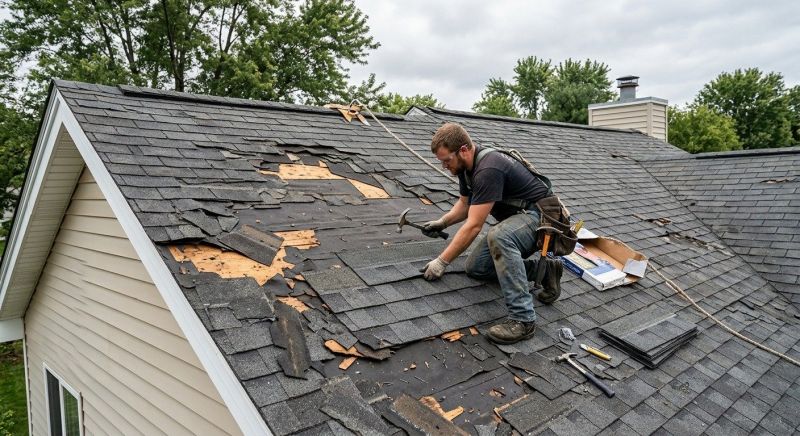 Roof Damage Repair in Mineral, VA